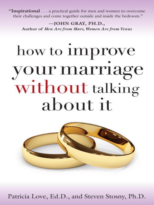 Cover image for How to Improve Your Marriage Without Talking About It